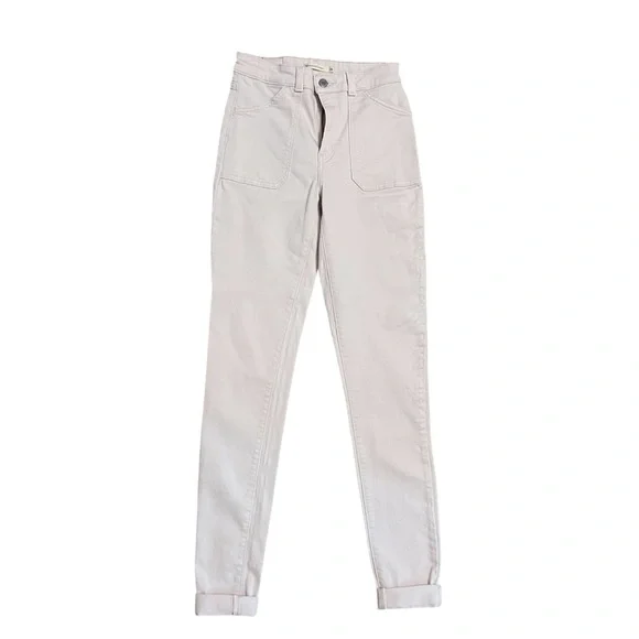 Levi's Women's 721 High Rise Skinny Jeans in Light Pink - Picture 3 of 9